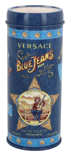 Vista 3 de Versace Blue Jeans Edt - Aerosol para hombre (2.5 onzas líquidas) por Hadunoi