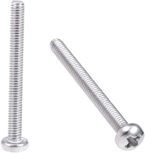 Vista 15 de uxcell Tornillos de máquina M2x3mm Pan Phillips Tornillo de cabeza cruzada 304 pernos de sujeción de acero inoxidable 60 piezas