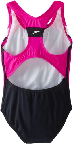Vista 2 de Speedo Infinity Splice - Traje de baño de una pieza y con tirantes gruesos para niña