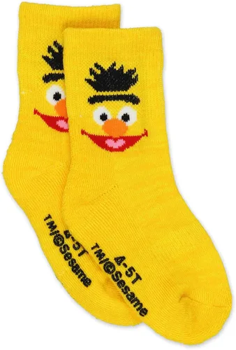 Vista 7 de Sesame Street Elmo - Calcetines para niña con agarraderas (bebéniño pequeño)