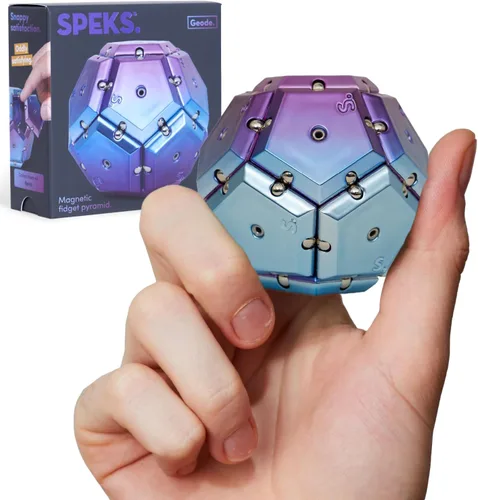 Vista 14 de Speks Geode - Juguete magnético antiestrés, juguete de escritorio sensorial para adultos y adolescentes de 14 años en adelante, regalo
