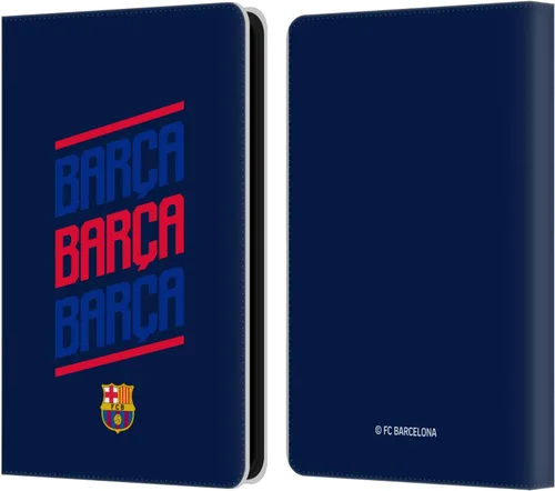 Vista 24 de Head Case Designs Funda de piel con licencia oficial del FC Barcelona Barca Crest Graphics compatible con Kindle Paperwhite 5 (2021)