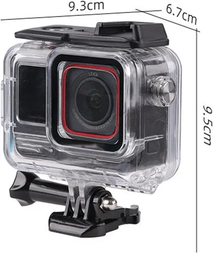 Vista 7 de Funda de buceo de 196 pies compatible con Insta360 Ace Pro, funda impermeable protectora subacuática para buceo con accesorios para cámara Ace Pro