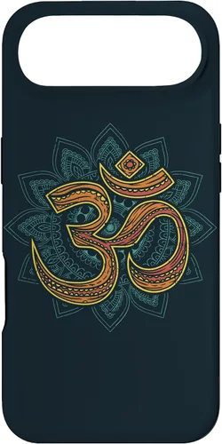 Vista 27 de Funda con diseño de mandala espiritual Om para iPhone 17