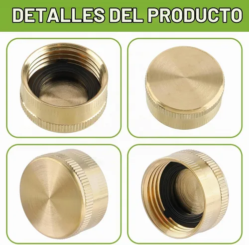 Vista 5 de 12PCS 3/4" Tapa de manguera de jardín Conector de manguera