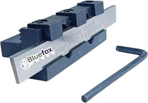 Vista 9 de SOPORTE PARA HERRAMIENTAS DE SEPARACIÓN CON CUCHILLA HSS DE 10 MM DE 3/32" X 1/2" X 10,16 CM Herramienta de precisión Producto de acero Libre