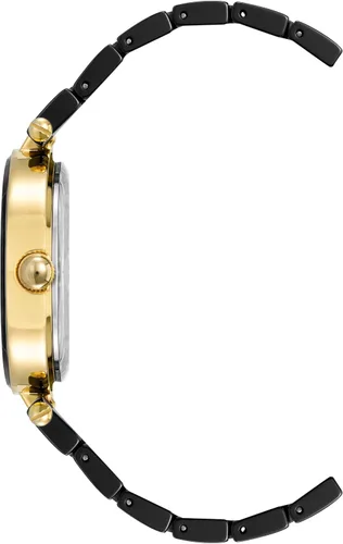 Vista 2 de Anne Klein Women's Black Ceramic Bracelet Watch with Diamond Accent