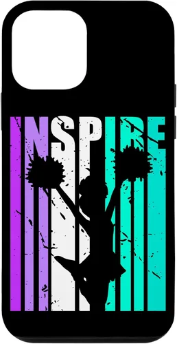 Vista 15 de Funda motivacional para iPhone 11 Pro Max para niñas, color morado