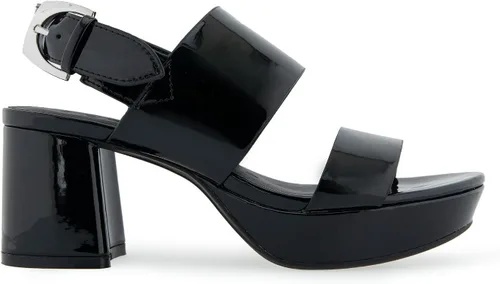 Vista 6 de Sandalias de tacón Aerosoles Camilia para mujer Charol negro