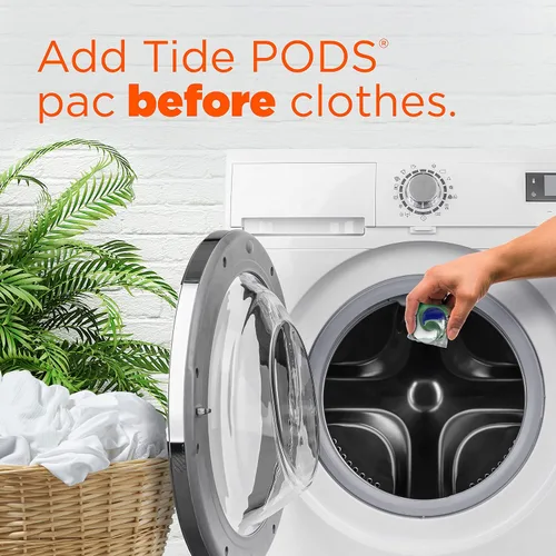 Vista 8 de Tide Ultra OXI Power PODS con eliminadores de olores, 48 unidades, para suciedad visible e invisible