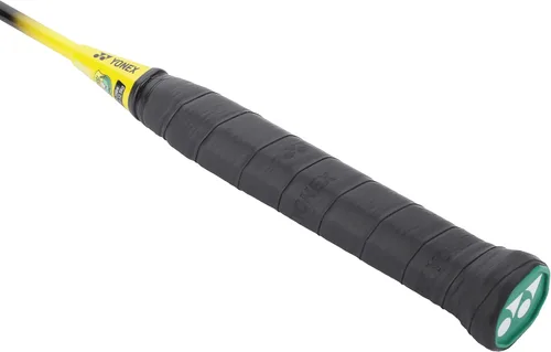 Vista 5 de YONEX Raqueta de bádminton de grafito serie Astrox Lite (G4, 2.72 oz, 30 libras de tensión) (Astrox 01 Amarillo Negro)