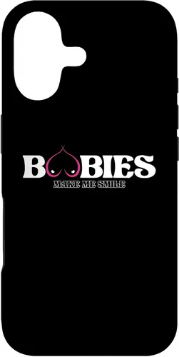 Vista 12 de iPhone 11 Funny Boobies Make Me Smiles Funda de humor para adultos