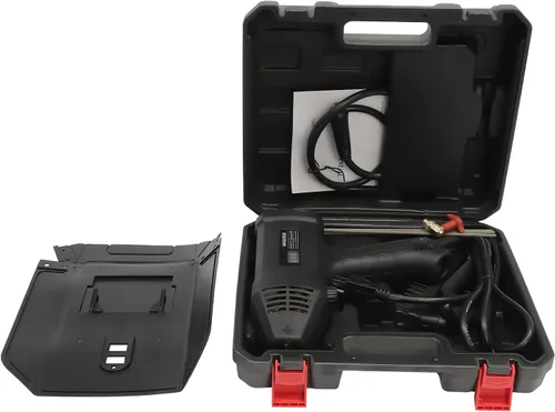 Vista 7 de Máquina de soldar, kit de soldador de mano, máquina de soldadura portátil de 110 V, soldador digital de voltaje de 3000 W con caja de herramientas