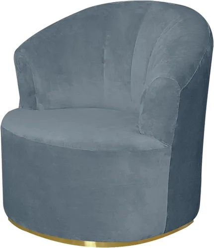 Vista 18 de Funda de terciopelo para silla giratoria de barril giratorio, funda elástica para silla decorativa de barril para sillón, funda de sofá moderna