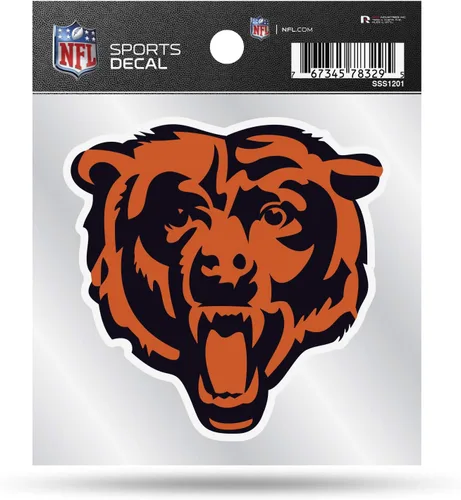 Vista 23 de Rico Industries NFL unisex-adult NFL Primary Logo 4x4 Decal