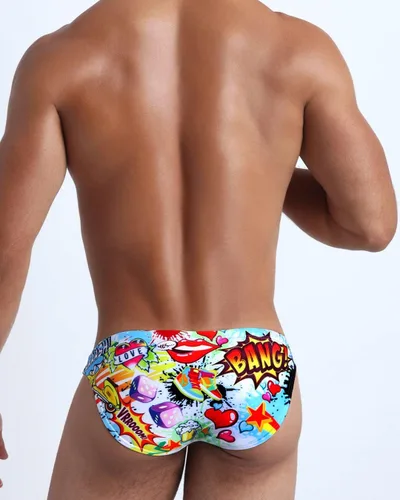 Vista 103 de Bang Men's Swimwear - Swim Mini Brief - Low Rise Fit Bikini Swimsuit