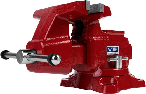 Vista 12 de Morsa de banco de utilidad Wilton, ancho de mandíbula de 4-1/2", abertura de mandíbula de 4", garganta de 2-5/8" (Modelo 674U)