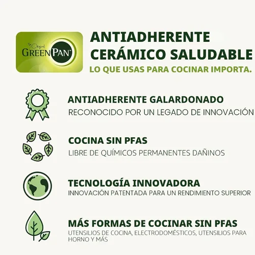 Vista 8 de GreenPan Juego de 3 protectores para sartenes