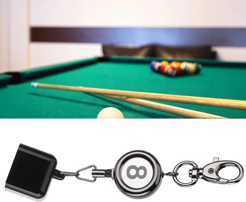 Vista 2 de EBTOOLS Soporte de tiza de billar, accesorio retráctil para mesa de billar y mesas de billar