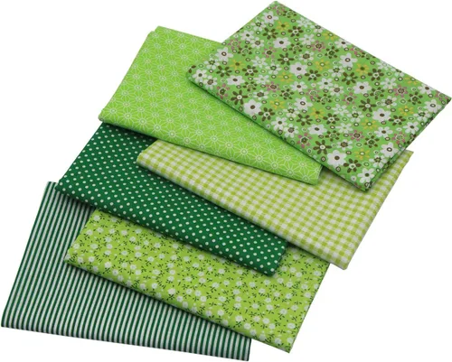 Vista 16 de aufodara 6 piezas de 19.6 x 31.4 pulgadas (19.7 in x 31.5 in) de tela de algodón precortada, rectangular, paquete de tela de algodón