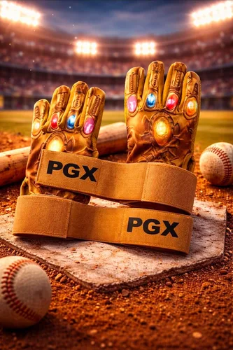 Vista 3 de PGX Power Stones Batting Gloves for Baseball & Softball, Youth & Adult