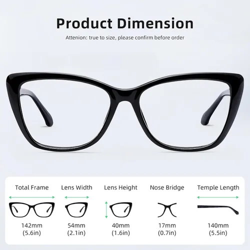Vista 2 de Gafas de luz azul para mujer, antirreflejos para juegos y computadora, con ajuste cómodo