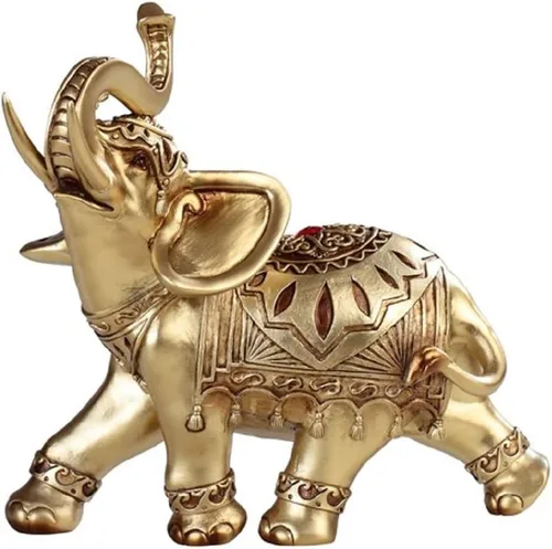 Vista 8 de George S. Chen Imports Figura de estatuilla coleccionable y decoración de elefante tailandés (trono elevado - Elefante tailandés, 88246 blanco)