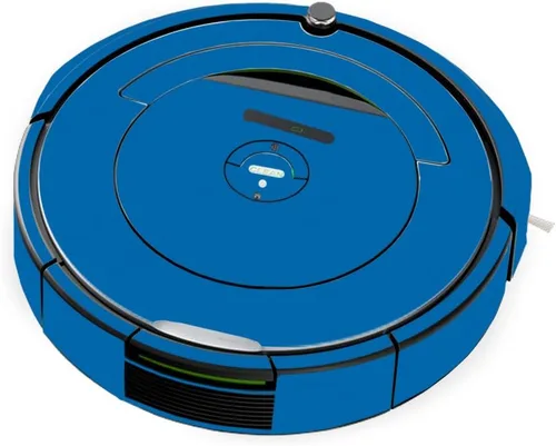 Vista 13 de MightySkins Skin compatible con iRobot Roomba 690 Robot Vacuum - Azul claro sólido Cubierta protectora de vinilo duradera y única Fácil