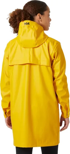 Vista 2 de Helly-Hansen Abrigo de lluvia impermeable con capucha de musgo para mujer