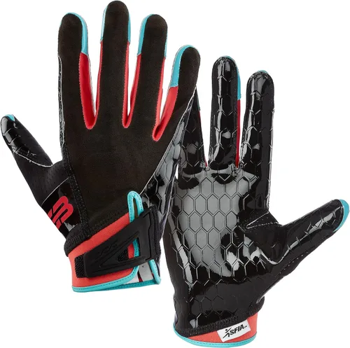 Vista 16 de Grip Boost DNA 2.0 Football Gloves with Engineered Stick - Adult Sizes Blanco