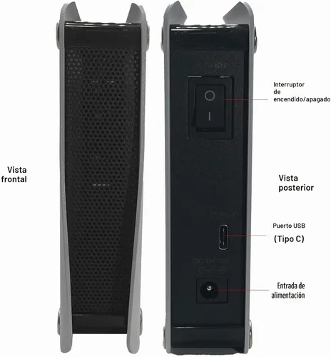 Vista 7 de Avolusion Disco duro externo USB 3.0 de la serie M5 de 16 TB para PC de sobremesa WindowsOS