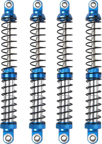 Vista 7 de ShareGoo - Amortiguador de metal ajustable de 70/80/90/100/110/4.724 in compatible con Traxxas TRX4 TRX6 G63 Axial SCX10 D90 90046 AXI03007 1/10 RC