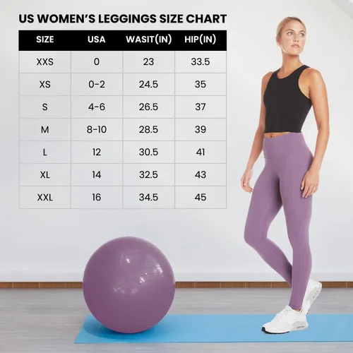 Vista 7 de Zippy - Leggings suaves de cintura alta para mujer, leggings suaves de 28 pulgadas, pantalones de yoga con bolsillos, color negro