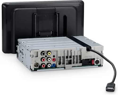 Vista 3 de Sony XAV-AX8100 Receptor multimedia flotante de 9 pulgadas con Apple Carplay/Android Auto y entrada de video HDMI