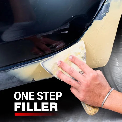Vista 8 de Roberlo Maxifill - Relleno de cuerpo ligero superior, fácil de lijar y pintar para reparaciones de automóviles, ideal para abolladuras, agujeros