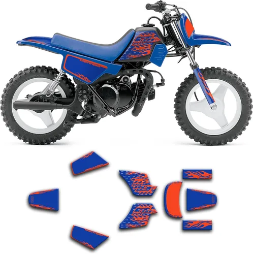 Vista 18 de Kit de calcomanías para PW 50 PW50 piwi 50, gris, YMPW5096N004-G-KO