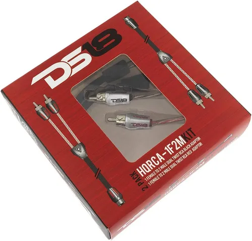 Vista 9 de Conector RCA Y 1 hembra a 2 machos - 100% cobre OFC - Negro y rojo - Nivel 3 por HQRCA-1F2M