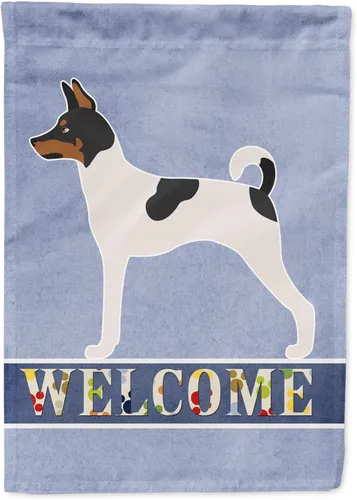Vista 37 de Caroline's Treasures BB8334GF AIDI Bandera de jardín para perro de montaña del Atlas, bandera de buzón azul, bandera decorativa para patio exterior