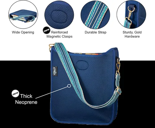 Vista 7 de Pinafore Bolso bandolera de neopreno con correa ajustable para guitarra
