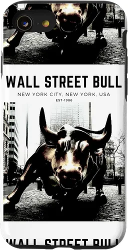 Vista 18 de Stock Market Wall Street Bull Day Trading Phone case Case for iPhone 17