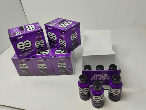 Vista 5 de Eternal Energy Premium Energy Shot (uva, 6 unidades, paquete de 6)