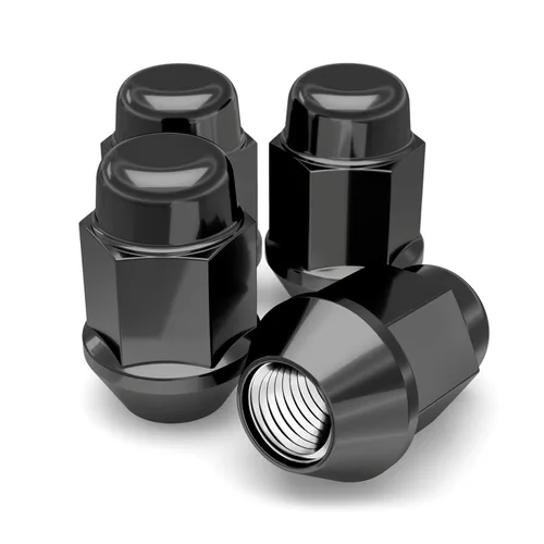 Vista 16 de White Knight 1/2"-20 Tuercas de llanta de bellota de pieza sólida (SIN tapa) para ruedas selectas del mercado de repuestos y de fábrica, fáciles