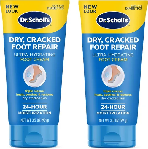 Vista 10 de Dr. Scholl's Ultra Hydrating Foot Cream - Crema para pies, 3.5 oz, crema con 25% de urea para pies secos y agrietados, cura e hidrata para tener