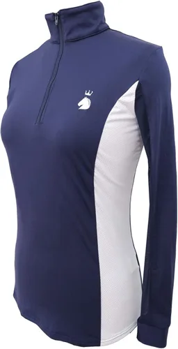 Vista 3 de HR Farm - Camisa de manga larga Ice Feel de secado rápido para mujer