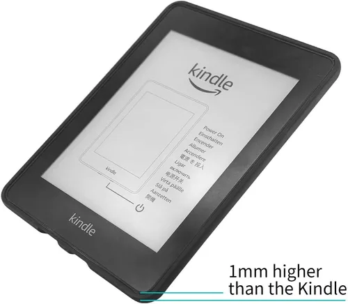 Vista 8 de Funda para Kindle Paperwhite 5 (se adapta a la nueva 11ª generación 2021) - Funda resistente a prueba de golpes con correa de mano (negro)