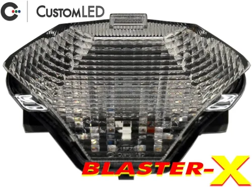 Vista 6 de Blaster-X - Luz trasera LED integrada para Yamaha YZF-R3 2015-2023 (lente transparente)