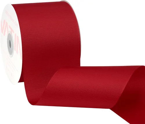 Vista 34 de VATIN Cinta de Grogrén Negra, 1-1/2" x 50 Yardas Continuas, Cinta de Grogrén de Poliéster Negra, Usar para Lazos de Bricolaje, Accesorios