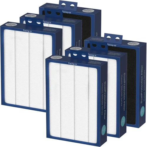 Vista 7 de 3-Pack Filtro HEPA de Repuesto Serie Clásica 500/600 Compatible con Limpiadores de Aire Blueair Serie Clásica 500/600 501 503 505 510 550E 555EB 601