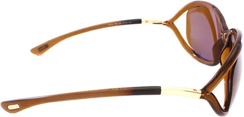 Vista 3 de Tom Ford JENNIFER TF08 Gafas de sol color 48H polarizadas, marrón, 61-16-120, Marrón