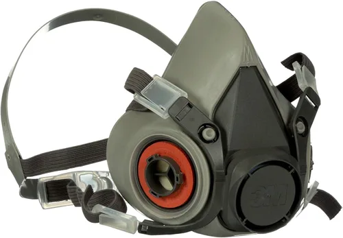 Vista 4 de 3M 6200 Half Mask for Use With 6000 Series Cartridges, Face Piece